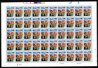 Scott #3153 The Stars And Stripes Forever Sheet of 50 Flag Stamps - MNH
