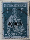 Stamp Azores 1921 #220 used