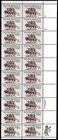 Scott #1934 Frederic Remington Plate Block of 20 Stamps - MNH