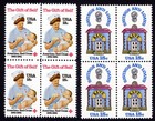 Scott #1910-1911 Gift of Self (Red Cross) Savings & Loan Block of 4 Stamps - MNH