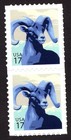 Scott #4138 Bighorn Sheep Vertical Pair of Stamps - MNH