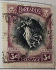 Stamp Barbados 1920 #145 used