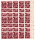 Scott #1104 Brussels Sheet of 50 Stamps - MNH P#25961 LR
