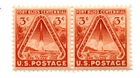 Scott #976 Fort Bliss El Paso Pair of Stamps - MNH