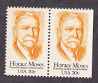 Scott #2095 Horace Moses Pair of Stamps - MNH