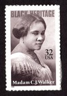 Scott #3181 Madam C. J. Walker (Black Heritage) Single Stamp - MNH