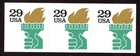 Scott #2531Ab Liberty Torch 3 Booklet Stamps - MNH