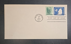 Scott U549, Stamped Envelope FDC, 4 Cent, JAN 6, 1965, Old Ironsides, w/#1209
