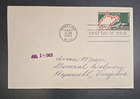 West Virginia Statehood FDC, Scott # 1232, 5 Cent, 1863-1963, 100th Anniversary