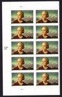 Scott #4030 Katherine Anne Porter Plate Block of 10 Stamps - MNH Left