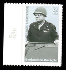 Scott #3121 General Benjamin O. Davis Single Stamp - MNH w/Price Selvage