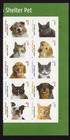 Scott #4460 Adopt a Shelter Pet (Rescue) Plate Block of 10 Stamps - MNH Right