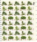 Scott #1767a (1764-67) 1978 Arboretum (Trees) 15¢ Sheet of 40 Stamps - MNH LR