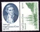 Scott #1733b (1732-1733) Capt. James Cook (Hawaii) Joined Pair of Stamps - MNH