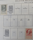 Stamp Belgium 1893 #60, 1905 #85; 1910 Semi-Postal B1; Parcel Post Q25 & Q27