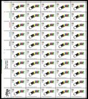 Scott #1461 Olympic Bobsledding Sheet of 50 Stamps - MNH UL