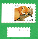 Scott #3036a Red Fox Single Stamp - MNH #3