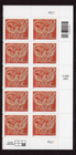 Scott #3646 Eagle Coverlet Plate Block of 10 Stamps- MNH P#P2222 Right