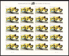 Scott #4530 Indianapolis 500 (Indy, Wasp) Full Sheet of 20 Forever Stamps - MNH
