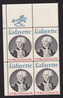 Scott #1716 Lafayette (George Washington) Zip Block of 4 Stamps - MNH