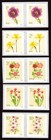 Scott #5906a (5902-06) Flowers Coil Pair of Stamps - MNH