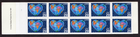 Scott #BK188 (2536a) Love Heart World Map Booklet of 20 Stamps - MNH P#1113