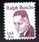 Scott #1860 Ralph Bunche Single Stamp - MNH