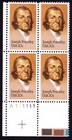 Scott #2038 Joseph Priestley (Chemistry) Plate Block of 4 Stamps - MNH LL