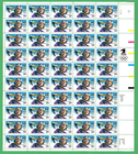 Scott #c128 Harriet Quimby Sheet of 50 Stamps- MNH P#S1111 UR