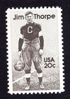 Scott #2089 Jim Thorpe (Indian, Olympian) Single Stamp - MNH