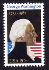 Scott #1952 George Washington 250th Birthday Single Stamp - MNH