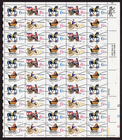 Scott #1418c (1415a-1418a) Toys Precancel Sheet of 50 Stamps - MNH LR #2