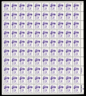 Scott #2181a Mary Cassatt Sheet of 100 Stamps - MNH Dull Gum P#2 UR