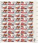 Scott #c112a Summer Olympics Airmail Sheet of 50 Stamps - MNH UR