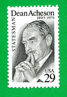Scott #2755 Dean Acheson Single Stamp - MNH