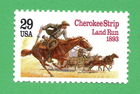 Scott #2754 Cherokee Strip Land Run Single Stamp - MNH