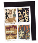 Scott #6058 Harriet Powers Plate Block of 4 Forever Stamps - MNH 2026 UR