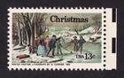 Scott #1702 Winter Pastime Currier Single Stamp - MNH