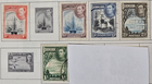 Stamp Bermuda 1935-49 #118-120, 121a, 122, 123a, 135-137 used