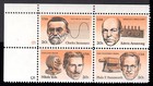 Scott #2058a (2055-58) American Inventors Plate Block of 4 Stamps MNH P#6-5 UL