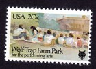 Scott #2018 Wolf Trap Farm Park Single Stamp - MNH