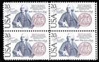 Scott #2036 Sweden Benjamin Franklin Block of 4 Stamps - MNH