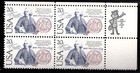 Scott #2036 Sweden Benjamin Franklin Zip Block of 4 Stamps - MNH