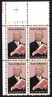 Scott #2073 Carter G. Woodson (Black Heritage) Plate Block of 4 Stamps - MNH UL