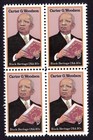 Scott #2073 Carter G. Woodson (Black Heritage) Block of 4 Stamps - MNH