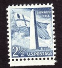 Scott #1034 Bunker Hill Single Stamp - MNH