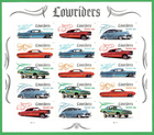 USPS Lowriders Full Sheet of 15 Forever Stamps - MNH In Stock