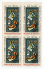 Scott #1386 William M. Harnett "Old Models" Block of 4 Stamps - MNH