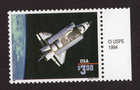 Scott #2544b 1996 Space Shuttle Single Stamp - MNH w/Copyright Selvage