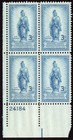 Scott #989 Statue of Freedom Plate Block of 4 Stamps - MNH P#24184 LL